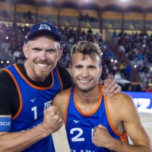 Yorick strandt in kwartfinale WK Beach