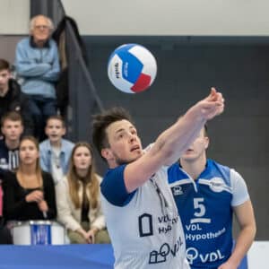 Net geen derde overwinning voor Heren 1