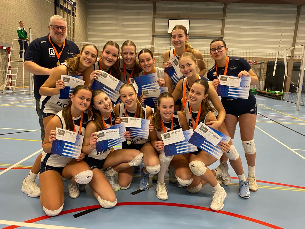 Meiden van A1 kampioen