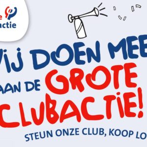 Doe mee met De Grote Clubactie en steun ons… en jezelf!