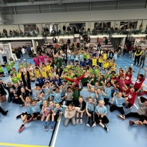 Schoolvolleybaltoernooi was weer ge-wel-dig