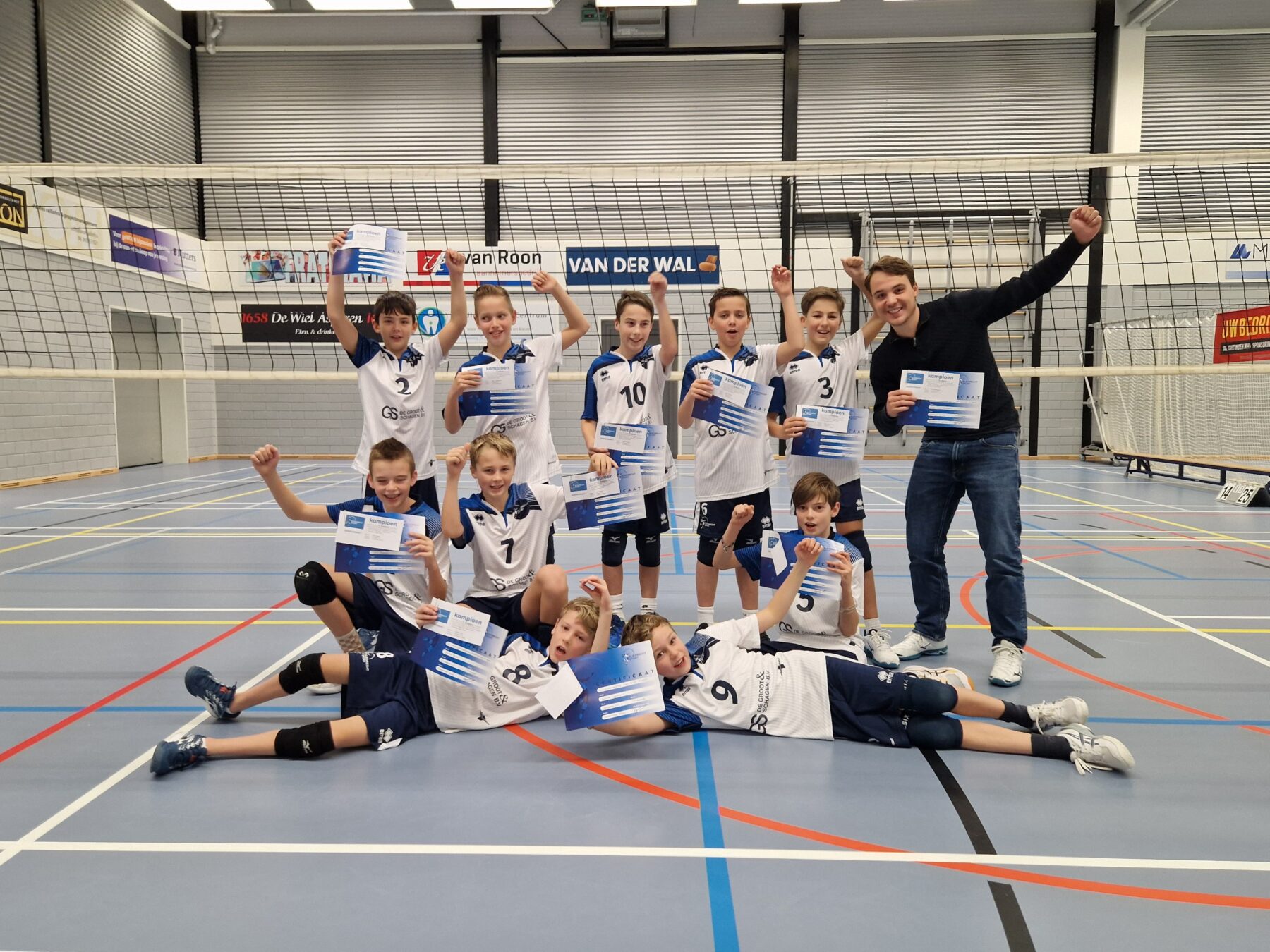 Jongens C2 kampioen!